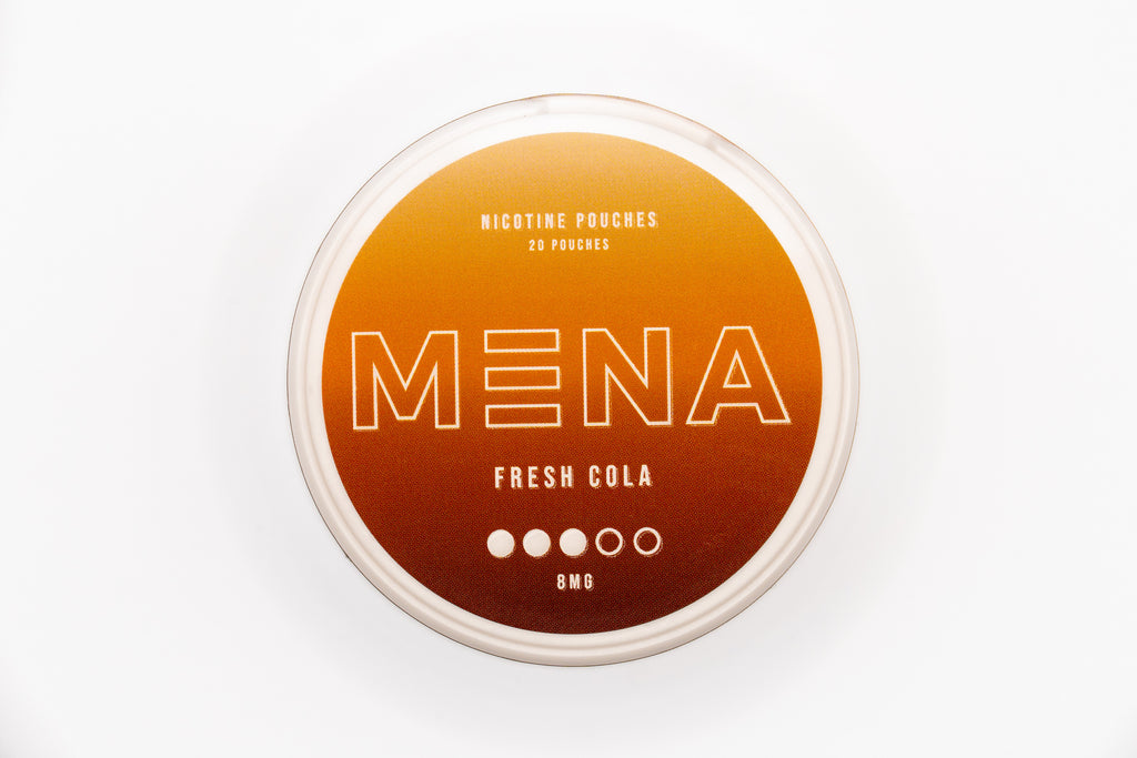 mena pouches fresh cola