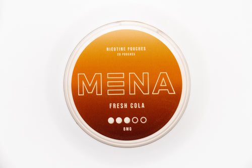 mena pouches fresh cola